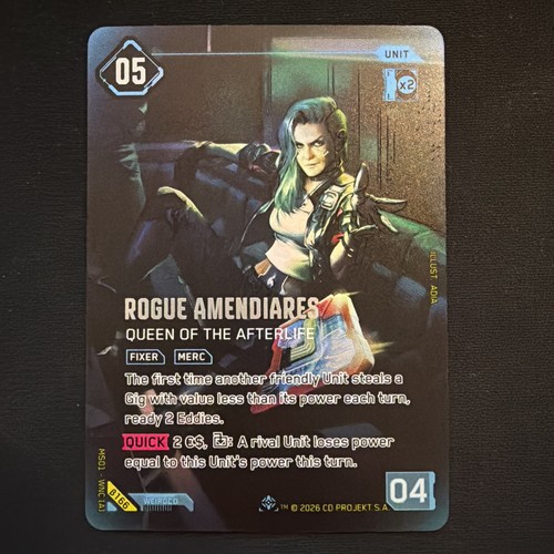 Rogue amendiares queen - -, of