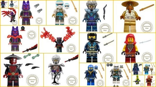 Lego ninjago figuren - figuren, auswahl
