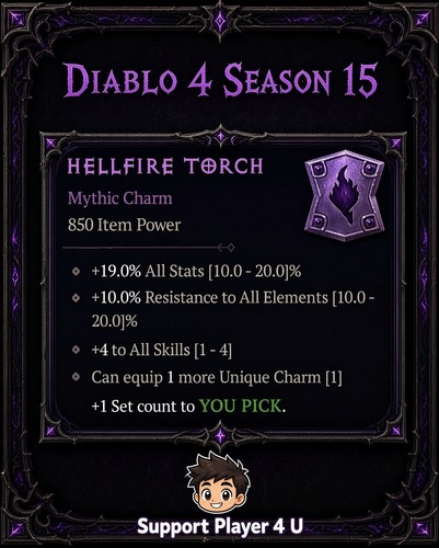 Diablo4 hellfire torch - diablo4,