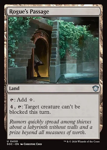 Magic mtg rogue passage - rogue's,