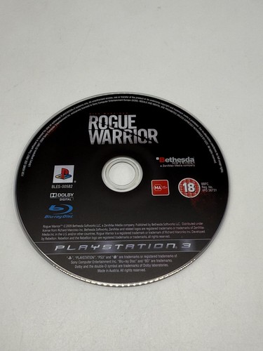 Playstation rogue warrior - 3, *rogue