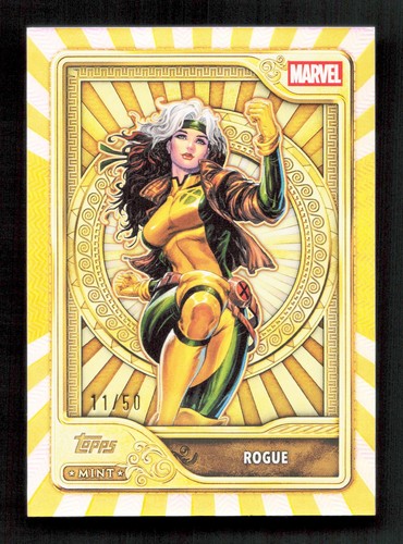 Topps rogue gold parallel 50 - topps, /50