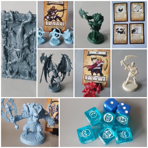 Hero quest einzelteile möbel - quest,