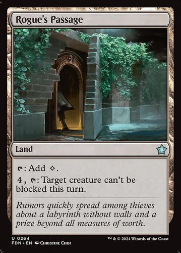 Magic mtg rogue passage - rogue's,