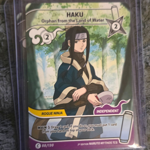 Naruto mythos tcg - tcg, haku