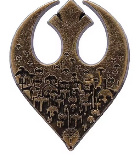 Star wars brosche - pin, rogue