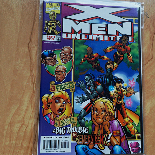 Marvel men unlimited - x-men,